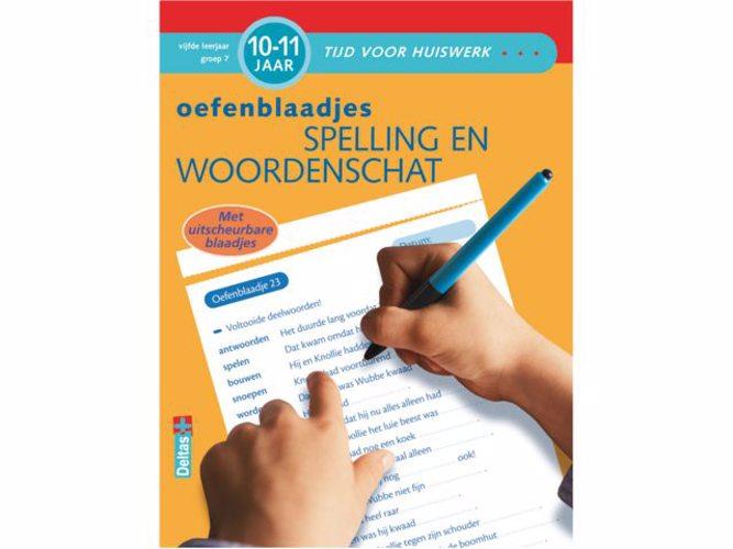 OEFENBLAADJES SPELLING WOORDENSCHAT