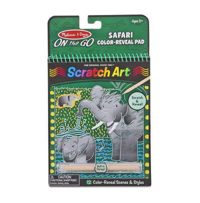 Safari Color Reveal Pad Scratch Art