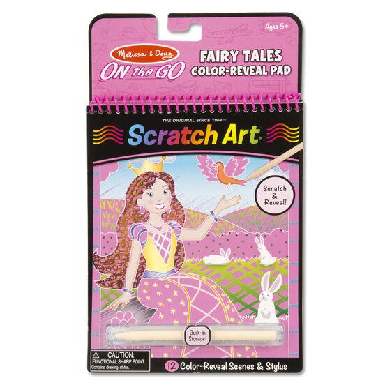 Scratch Art Reaveal Pad Fairy Tales
