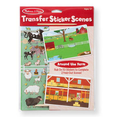 Transfer Sticker Scenes Around the Farm