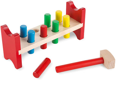 Wooden Pound-A-Peg