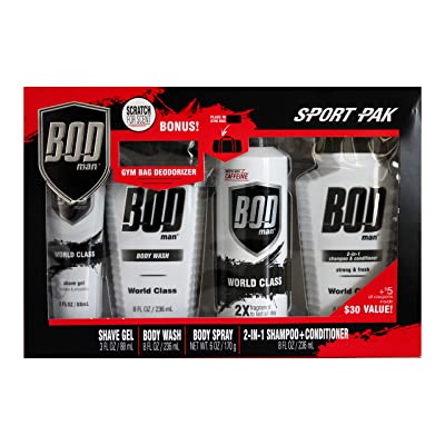 BOD BLACK BODY WASH, DEO & SHAMPOO